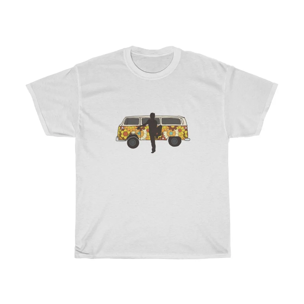 Groovy Floral Fruit man tee shirt