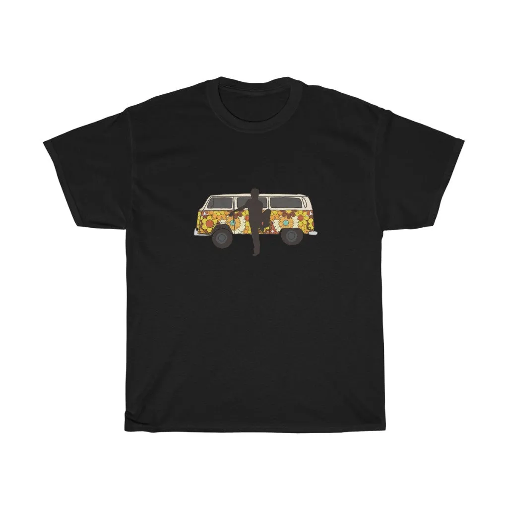 Groovy Floral Fruit man tee shirt
