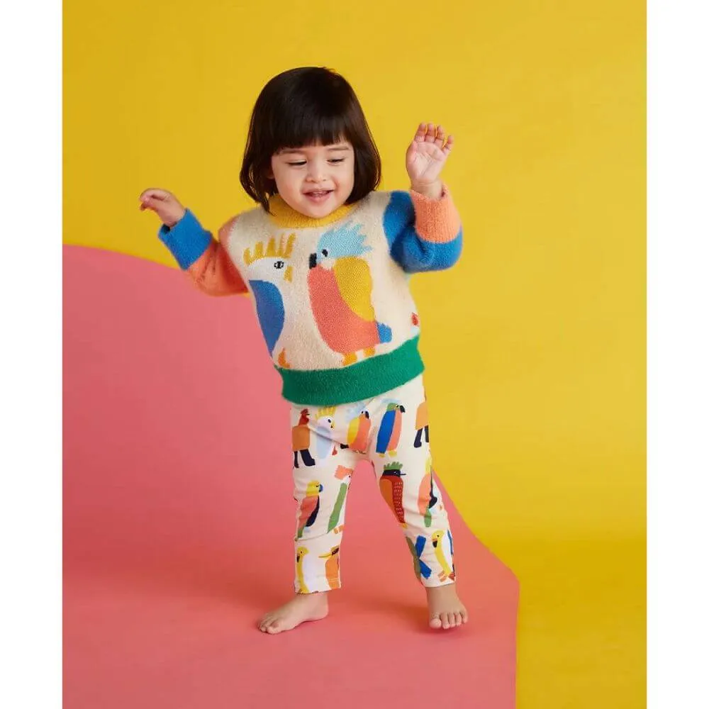 Halcyon Nights Flamin' Galahs Baby Yoga Leggings
