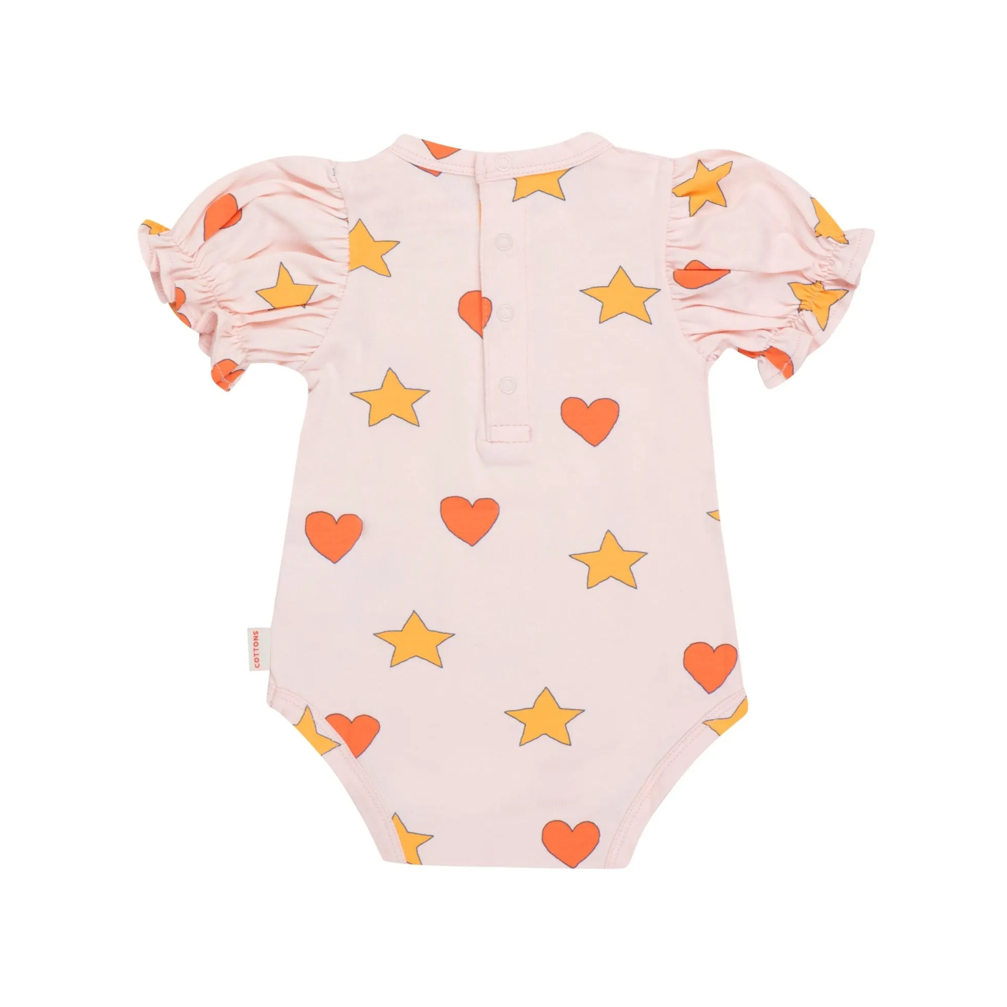 Hearts Stars Body, Pastel Pink