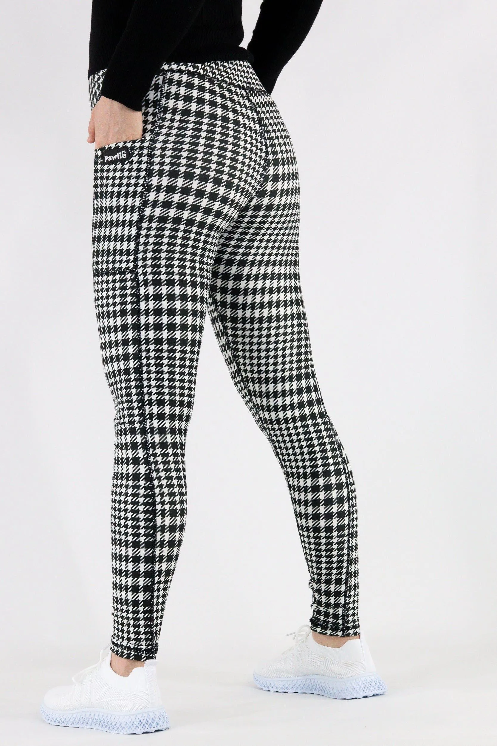 Houndstooth - Hybrid 1.0 Pocket Full Leggings