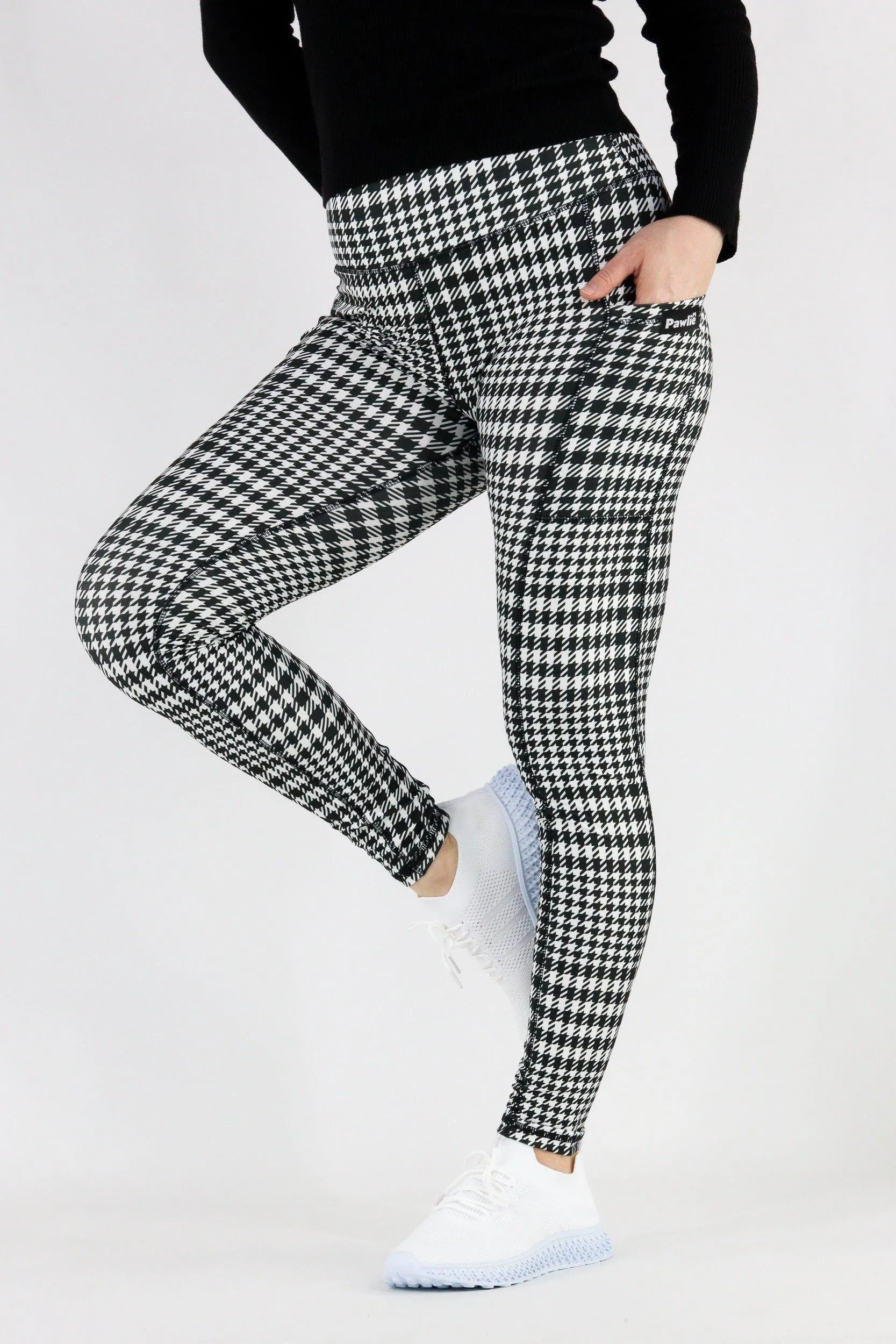 Houndstooth - Hybrid 1.0 Pocket Full Leggings