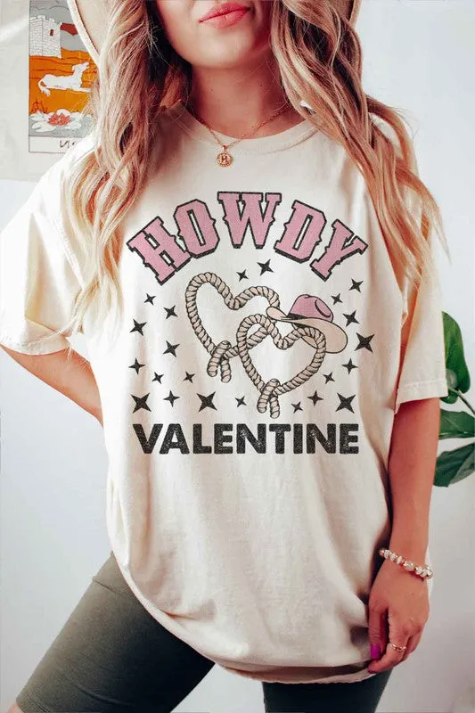 HOWDY VALENTINE GRAPHIC TEE / T-SHIRT