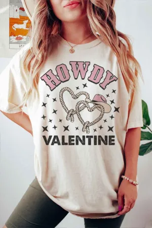 HOWDY VALENTINE GRAPHIC TEE / T-SHIRT