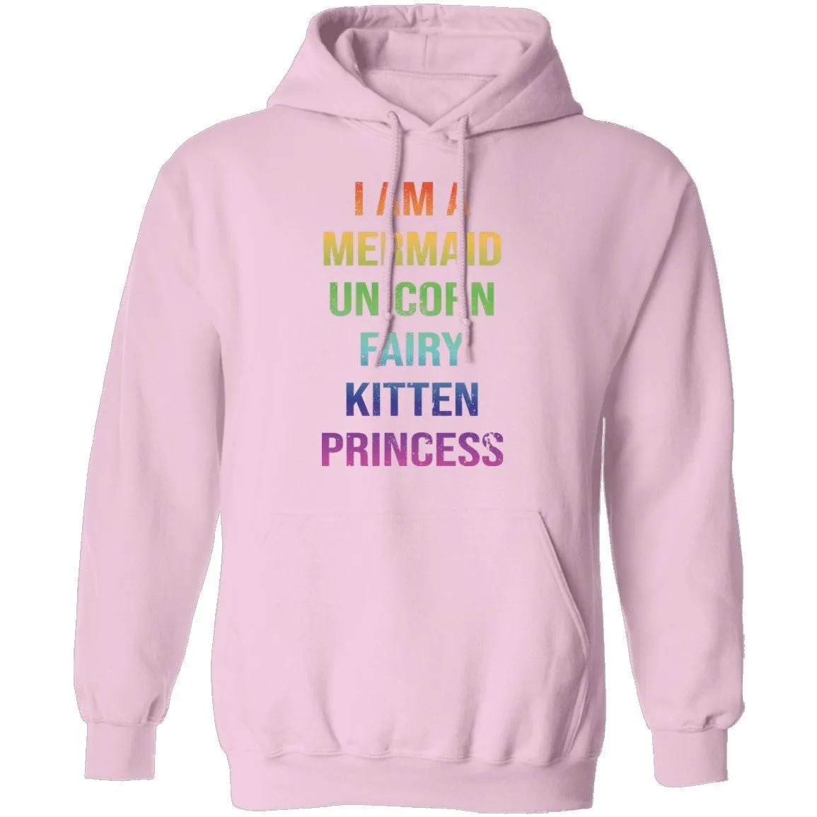 I Am A Mermaid Unicorn Fairy Kitten Princess T-Shirt