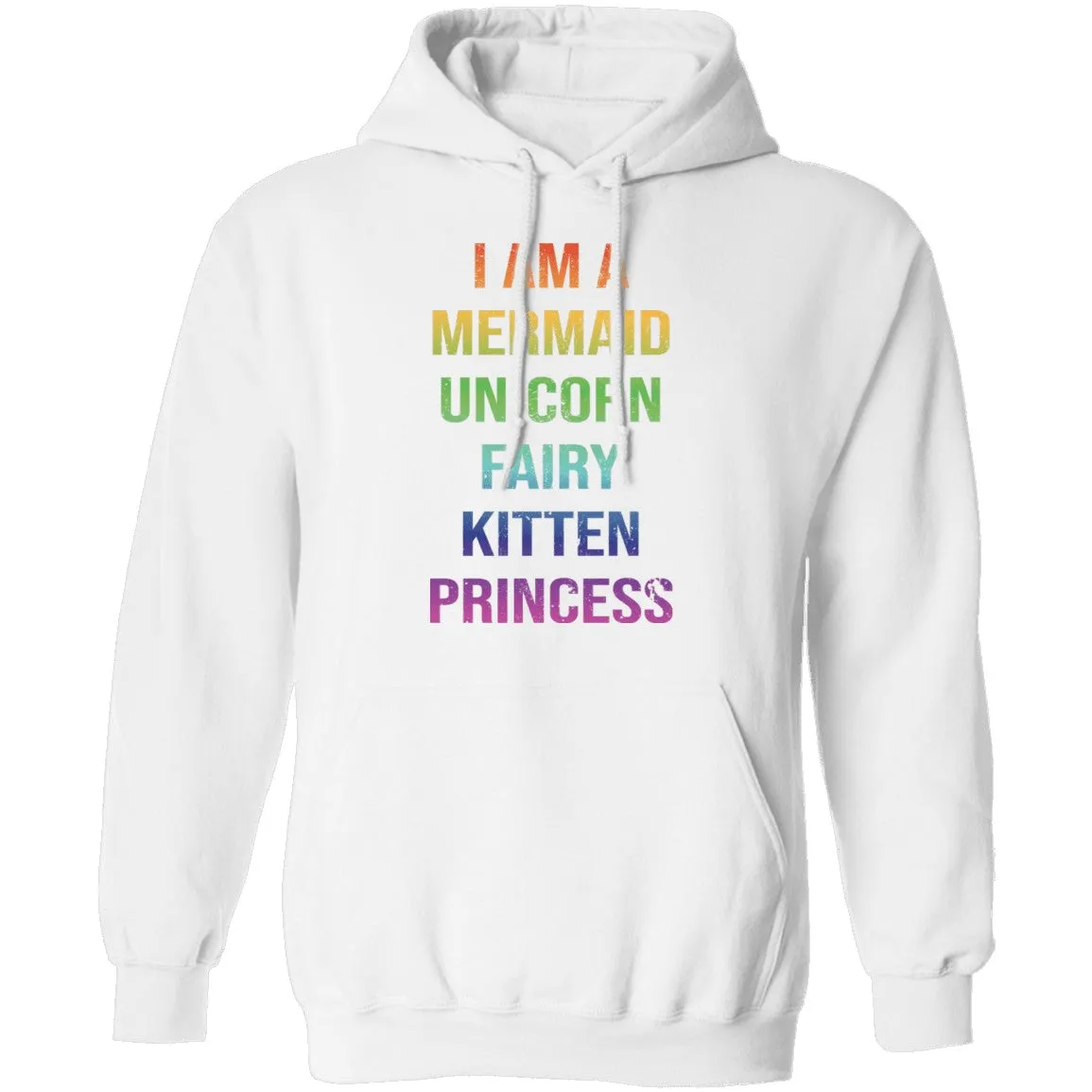 I Am A Mermaid Unicorn Fairy Kitten Princess T-Shirt