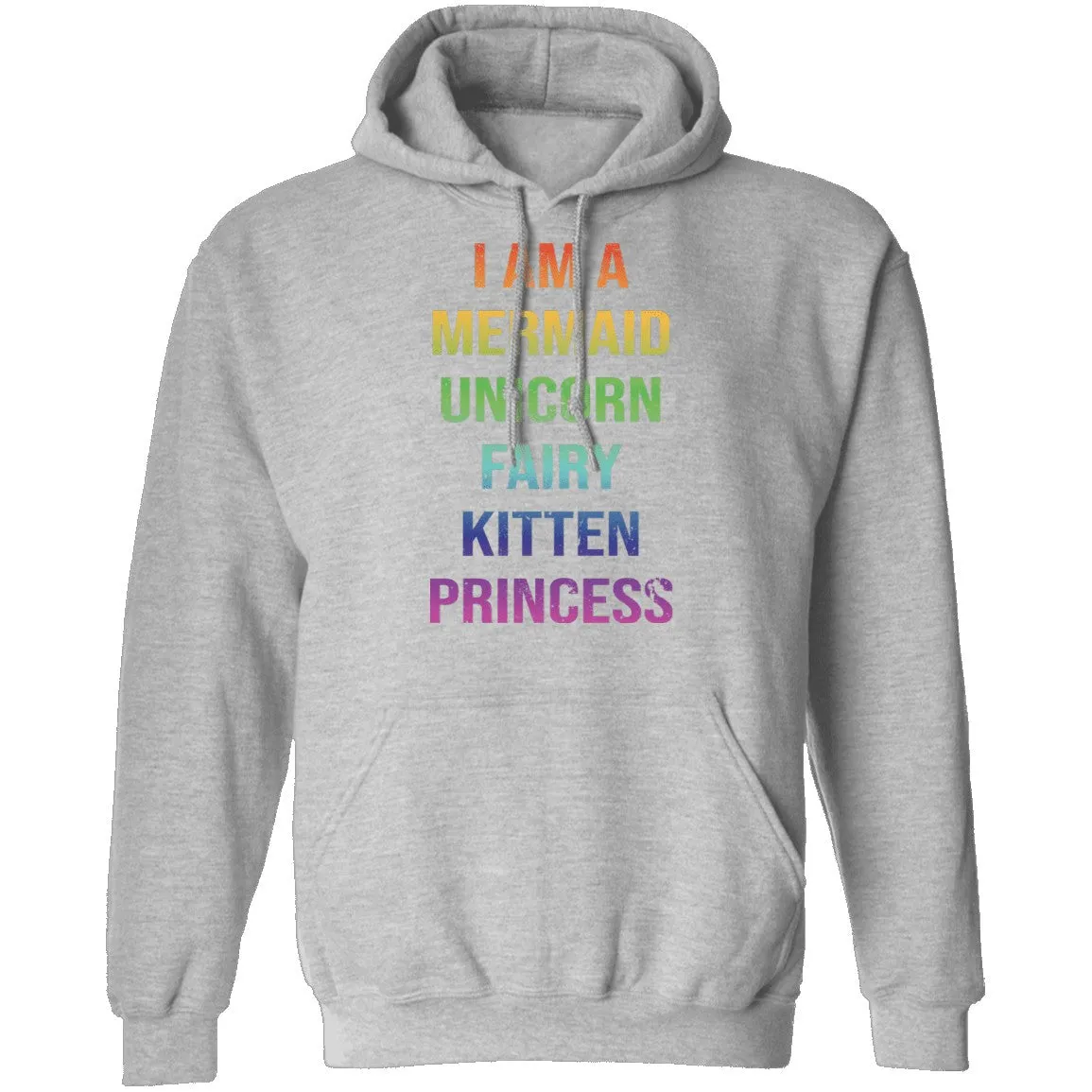 I Am A Mermaid Unicorn Fairy Kitten Princess T-Shirt