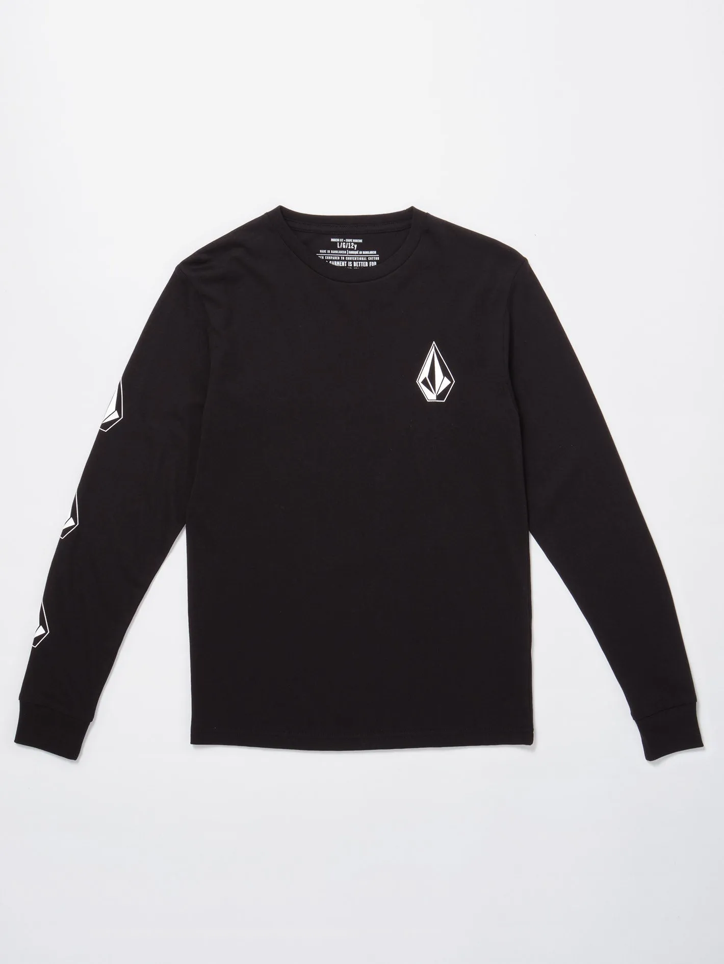 Iconic Stone T-shirt - BLACK - (KINDER)