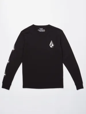 Iconic Stone T-shirt - BLACK - (KINDER)