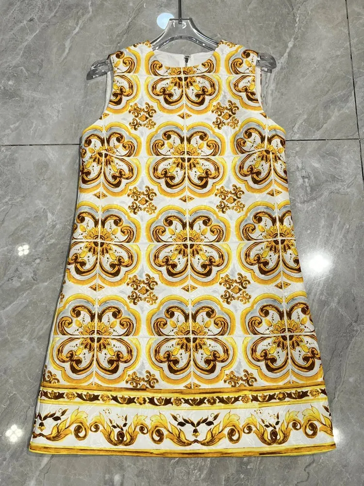Jacquard Dress