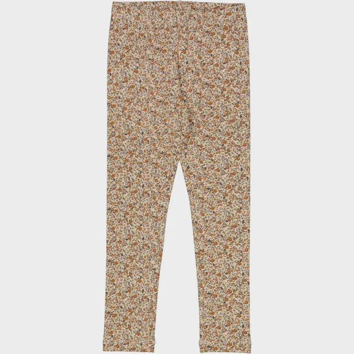 Jersey Legging in Porcelain Flowers