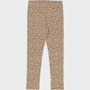 Jersey Legging in Porcelain Flowers