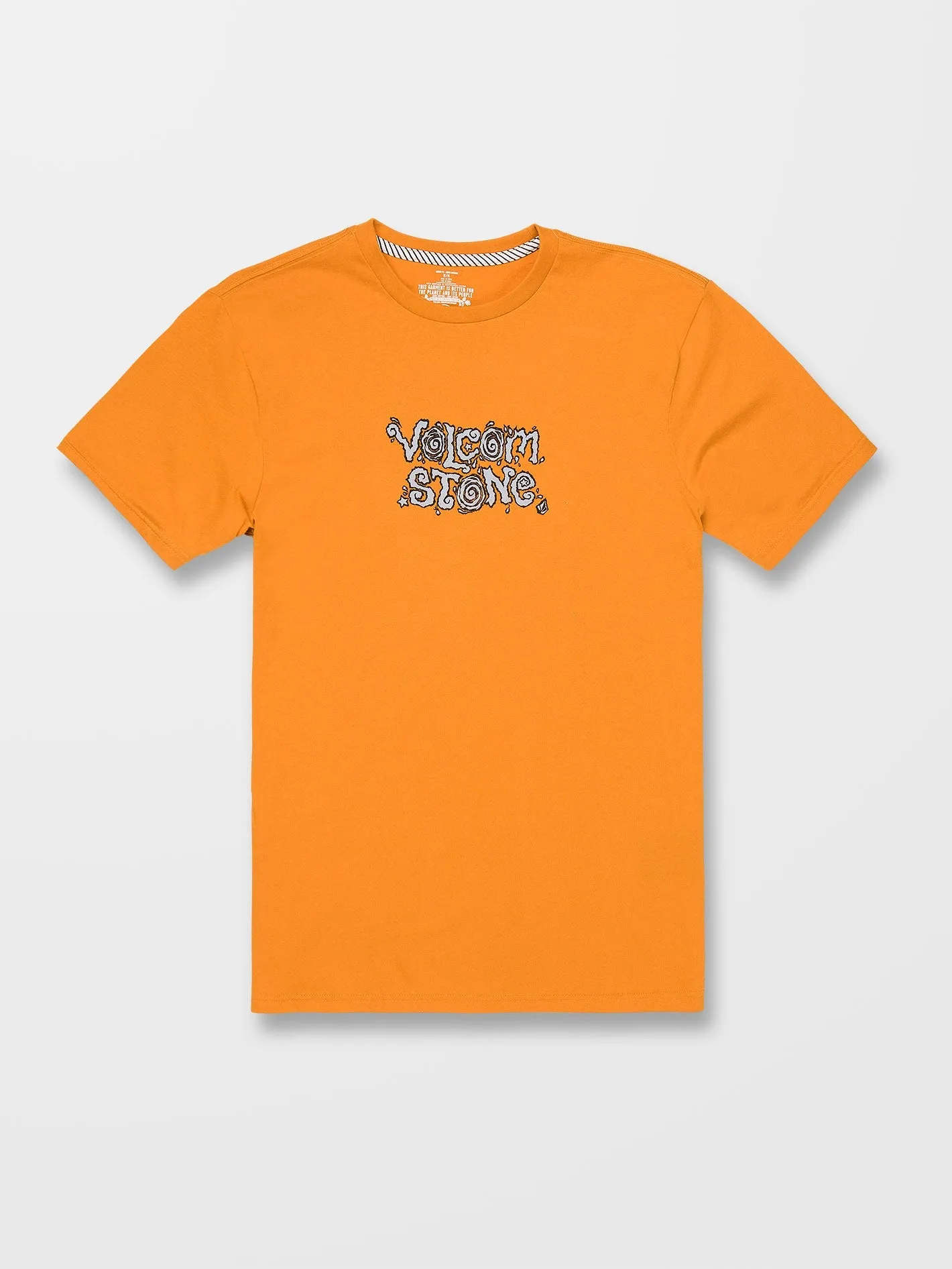 Justin Hager In Type T-shirt - SAFFRON