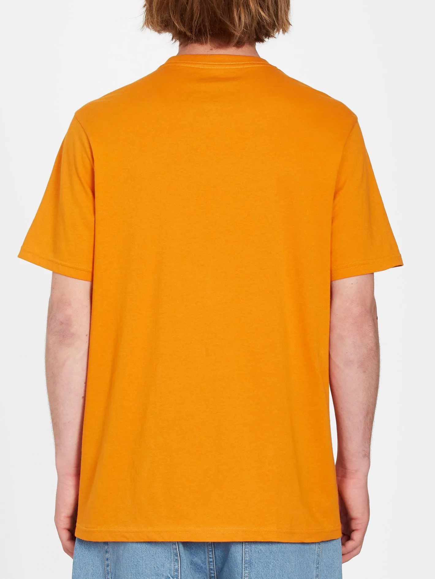 Justin Hager In Type T-shirt - SAFFRON