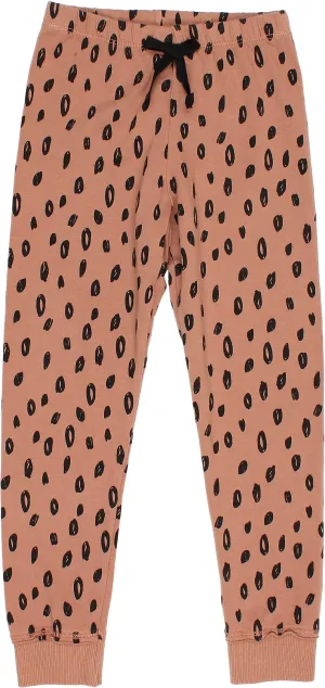 KIDS ANIMAL LEGGINGS - COCOA