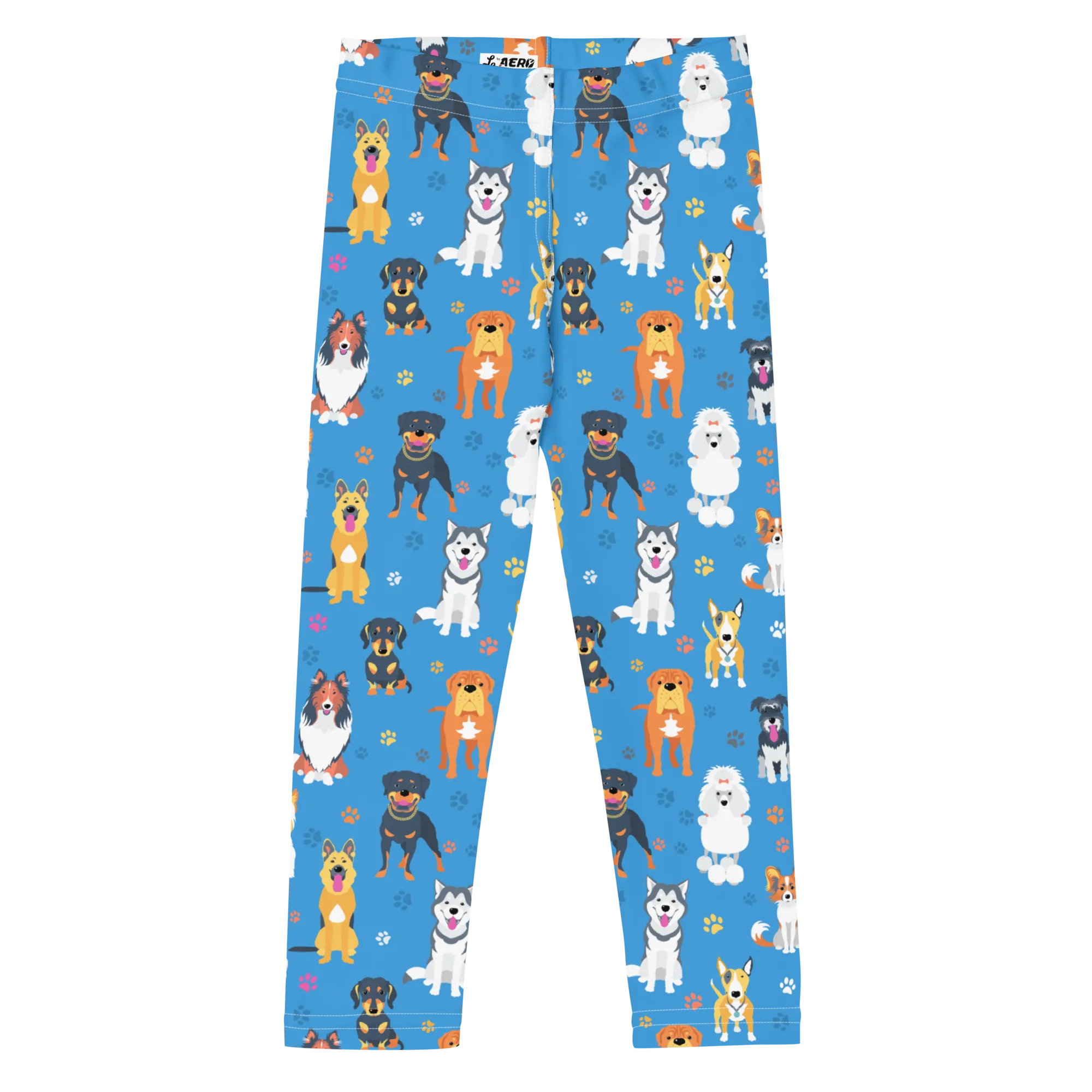 Kids/Youth Blue Dogs Leggings