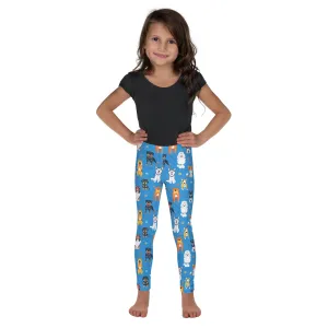 Kids/Youth Blue Dogs Leggings
