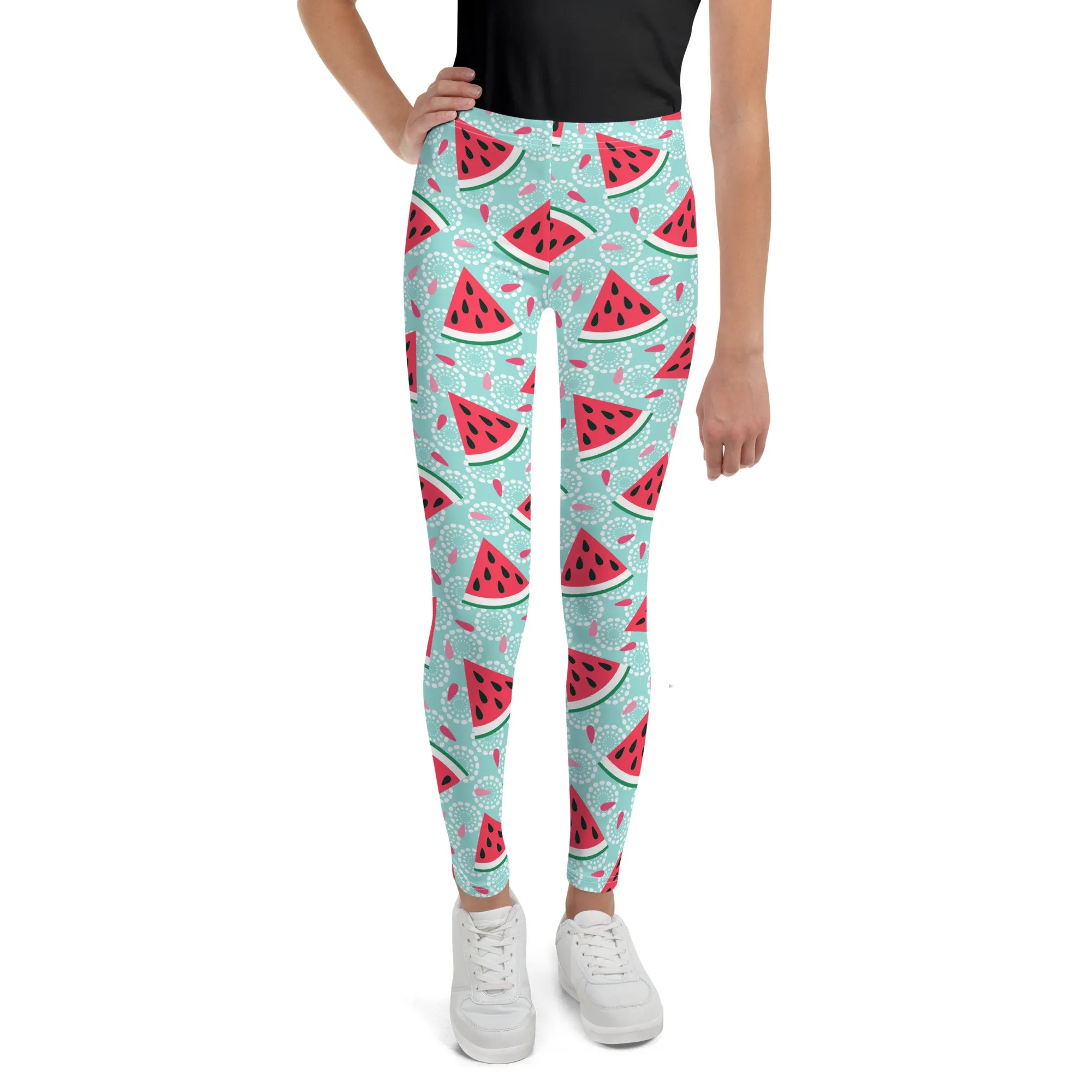 Kids/Youth Watermelon Slices Leggings