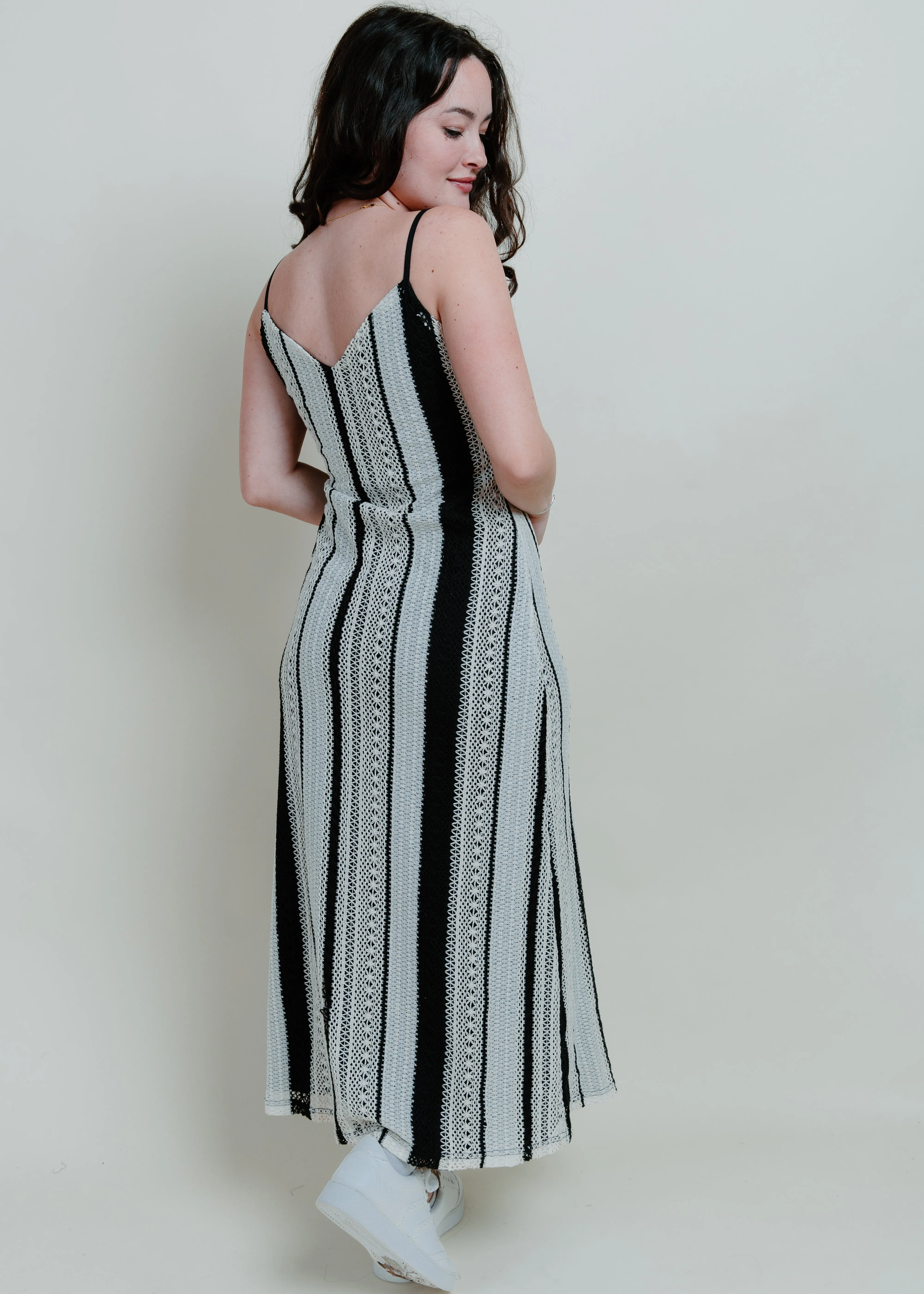Kierra Crochet Maxi Dress