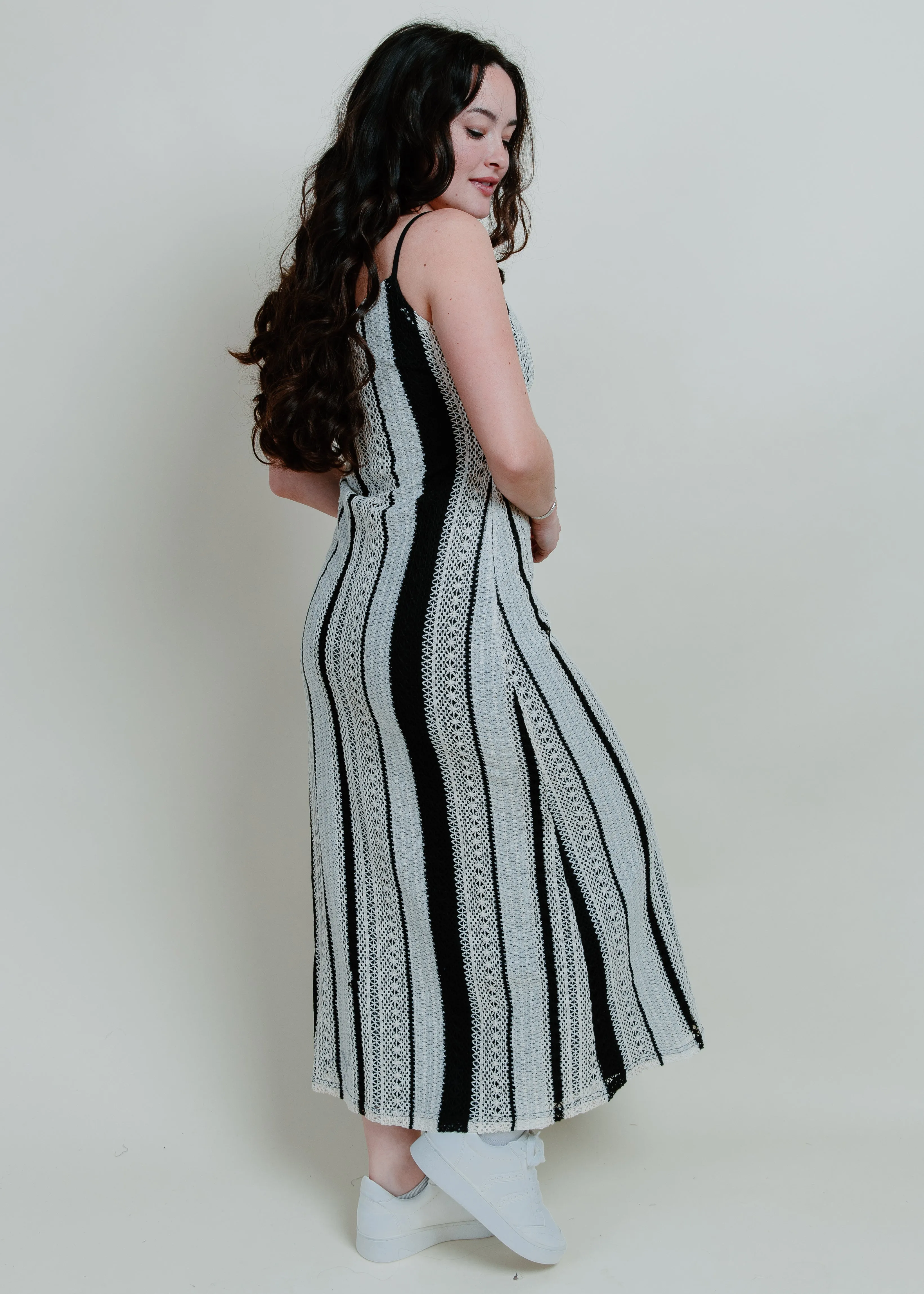 Kierra Crochet Maxi Dress