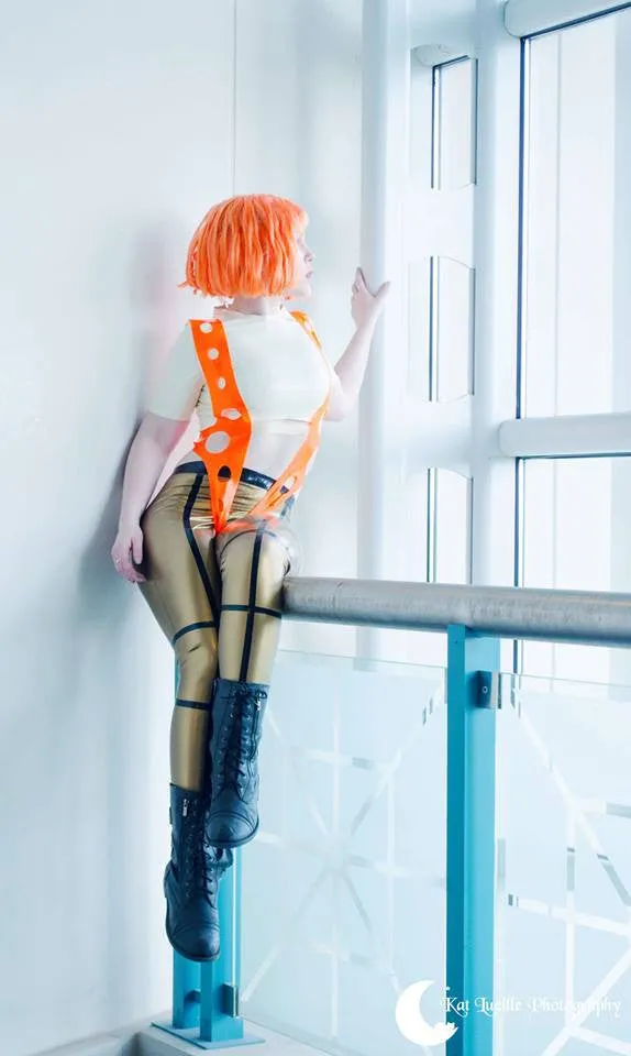 Latex Cosplay: Leeloo from The Fifth Element