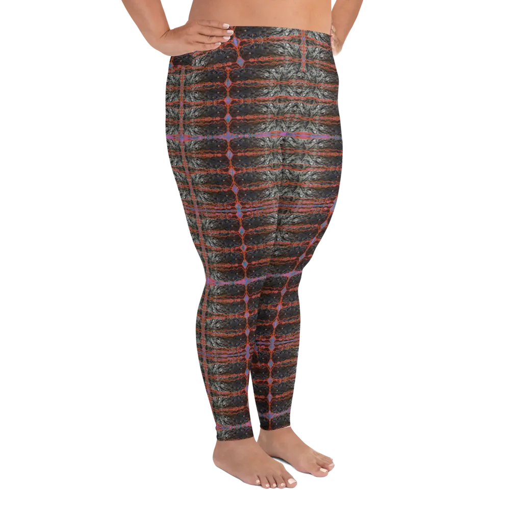 Leggings (Plus Size)(Rind#6 Tree Link) RJSTH@Fabric#6 RJSTHW2021 RJS
