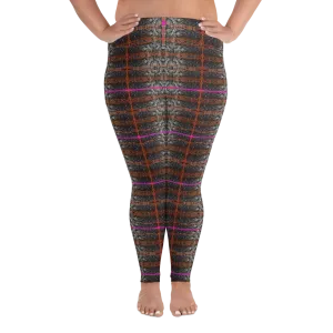 Leggings (Plus Size)(Rind#7 Tree Link) RJSTH@Fabric#7 RJSTHW2021 RJS