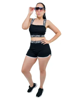Letter Print Matching Co Ord Sets