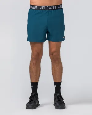 Level Up Training 4'' Shorts - Tidal Teal