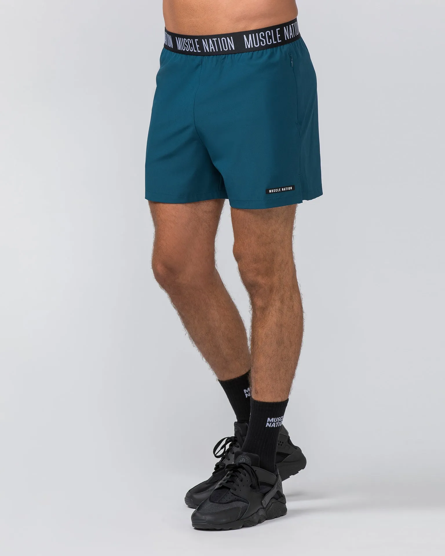 Level Up Training 4'' Shorts - Tidal Teal