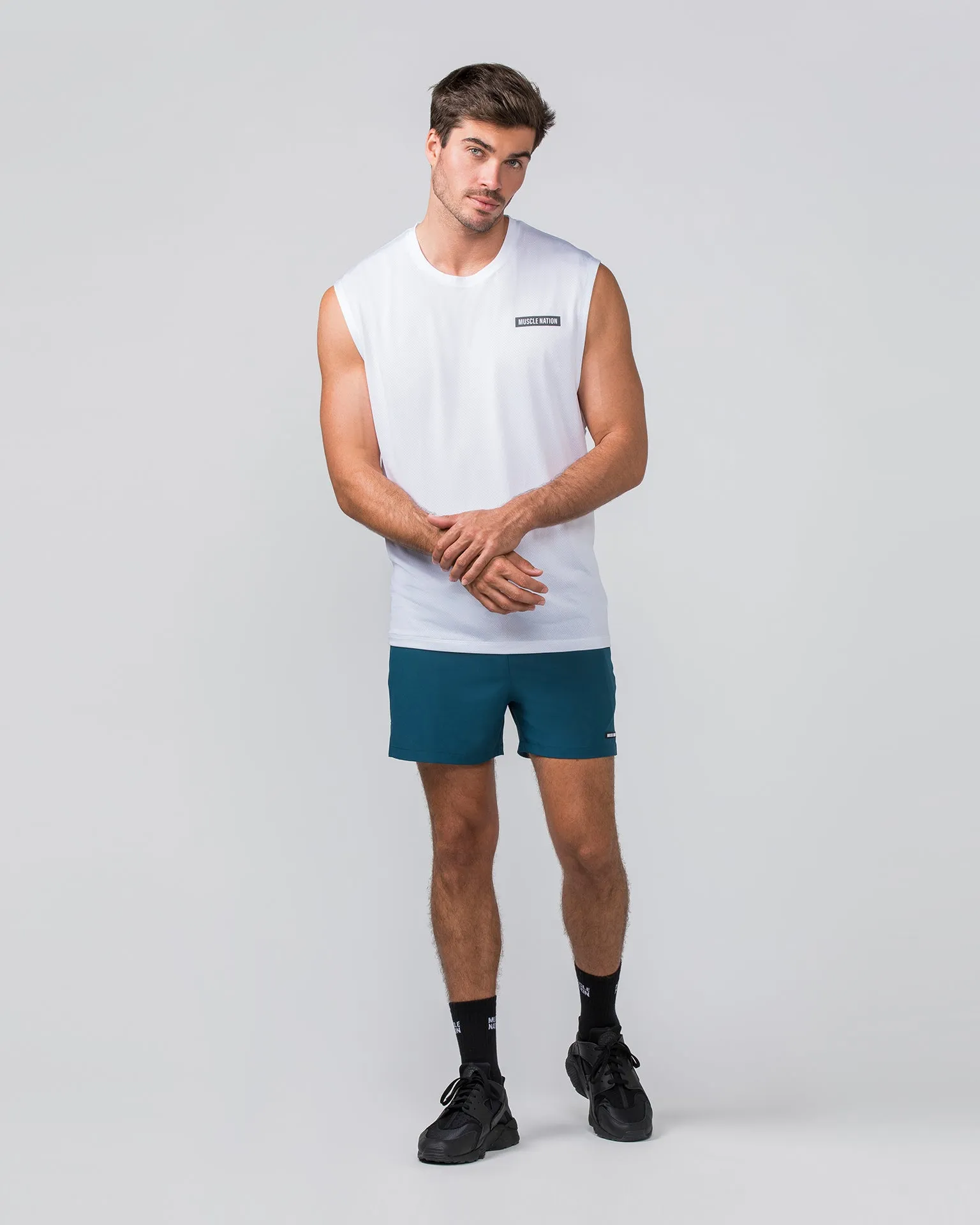 Level Up Training 4'' Shorts - Tidal Teal
