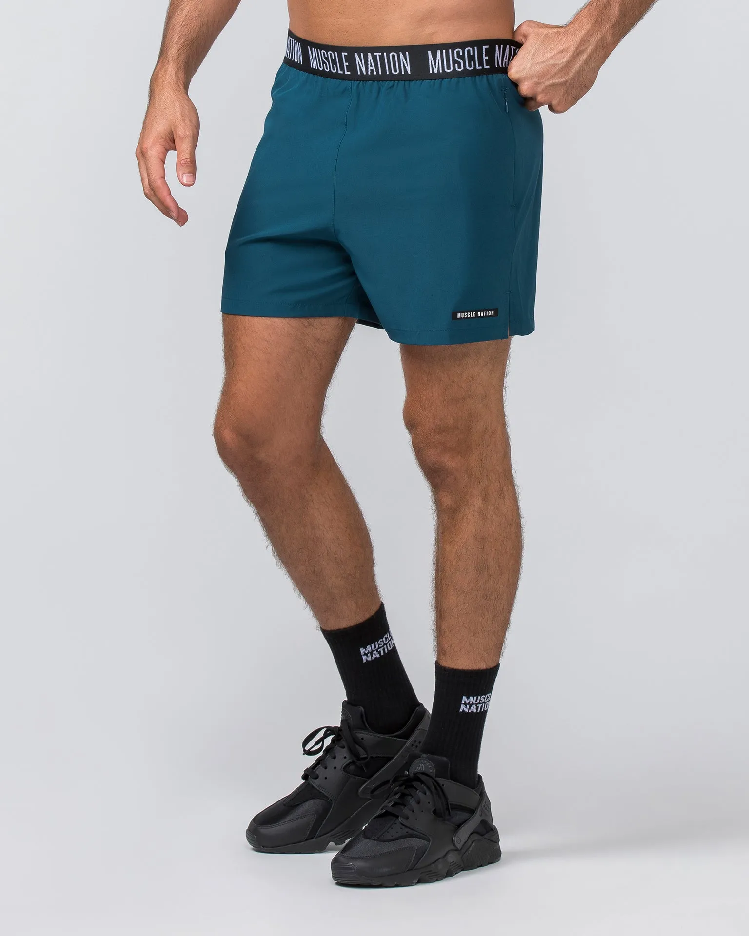 Level Up Training 4'' Shorts - Tidal Teal