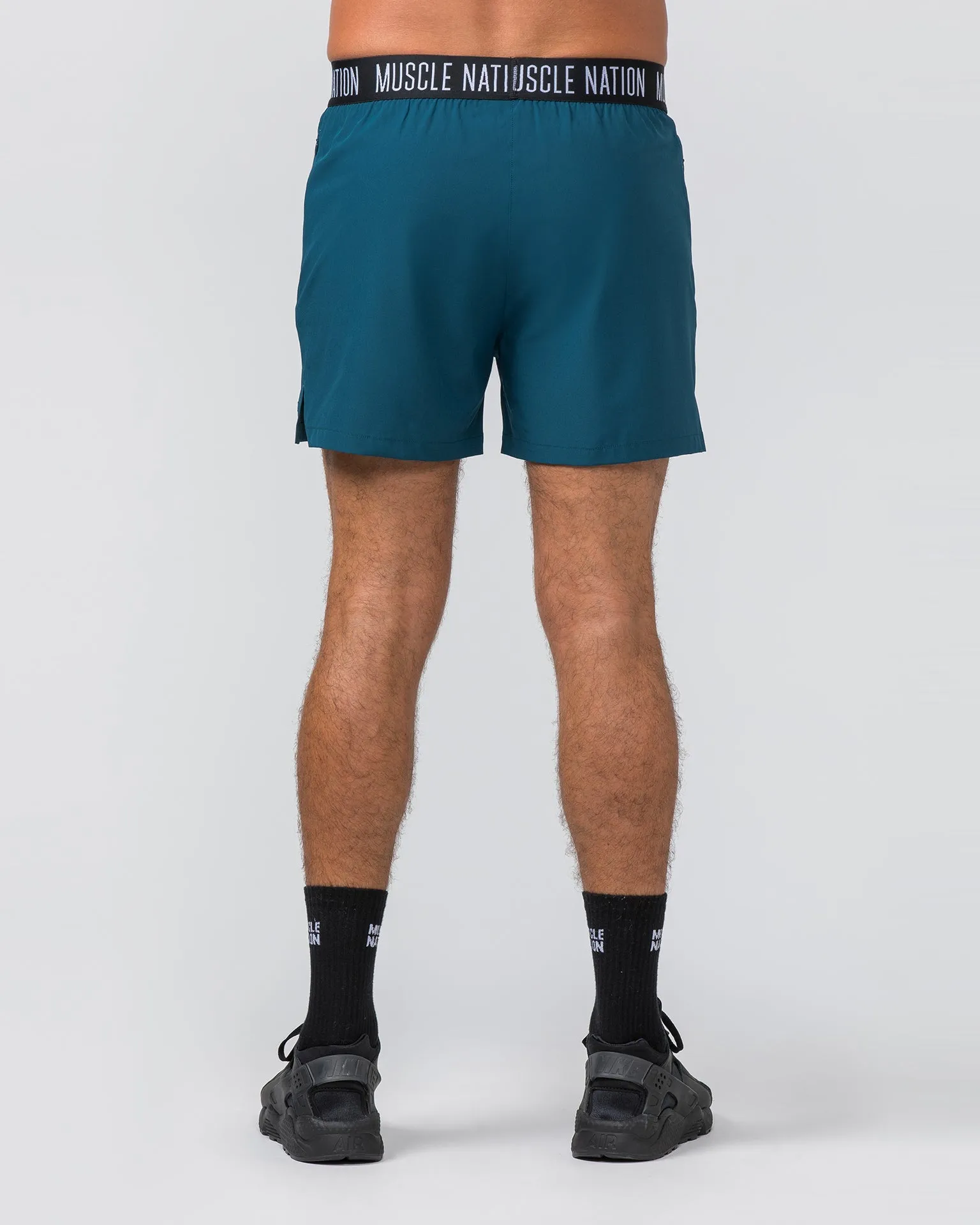Level Up Training 4'' Shorts - Tidal Teal