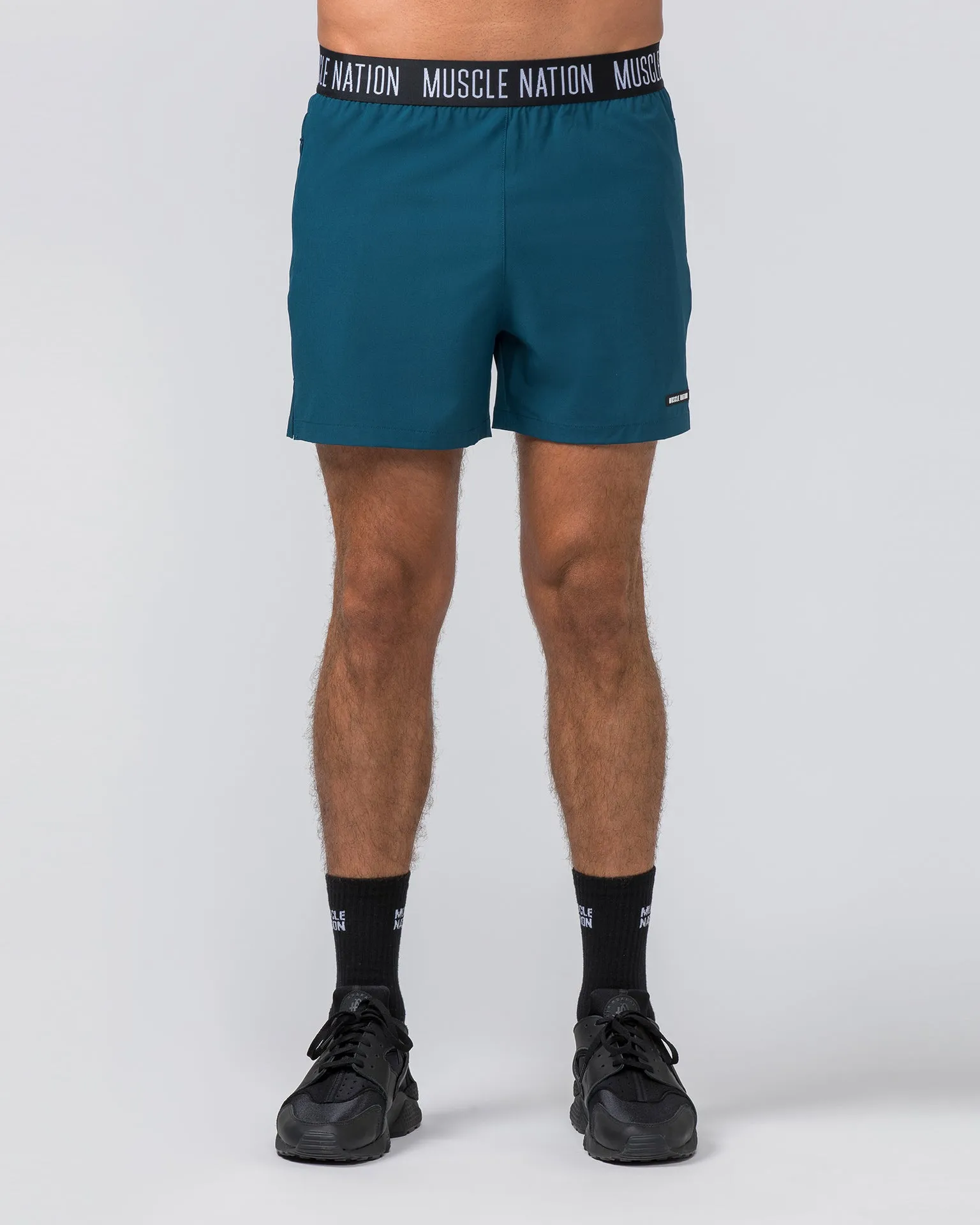 Level Up Training 4'' Shorts - Tidal Teal