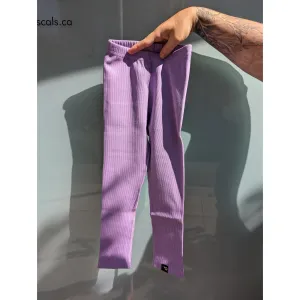 Lilac Ribbed Leggings - 2 Left Size 2-4 & 8-10 years