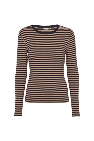 Ludmilla LS Tee - Black/Amphora