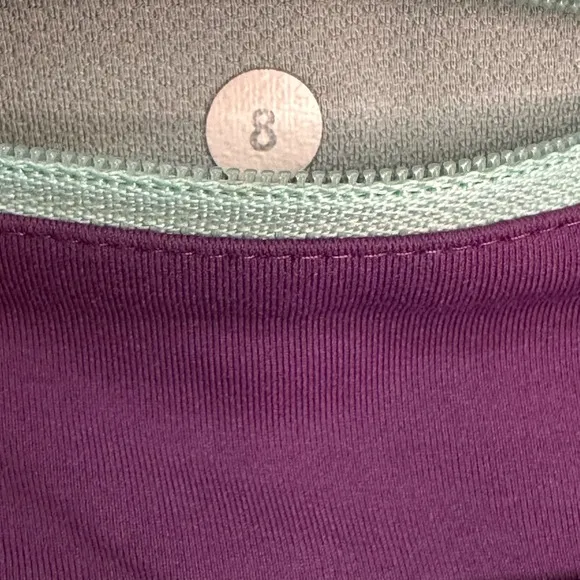 Lululemon Run Times Shorts Wheezy Check Berry sz 8 EUC