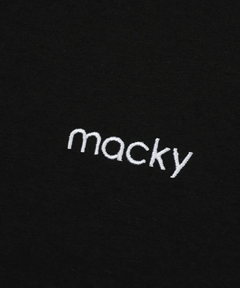 MACKY Golf: Basic Spring Inner T-Shirt - Black