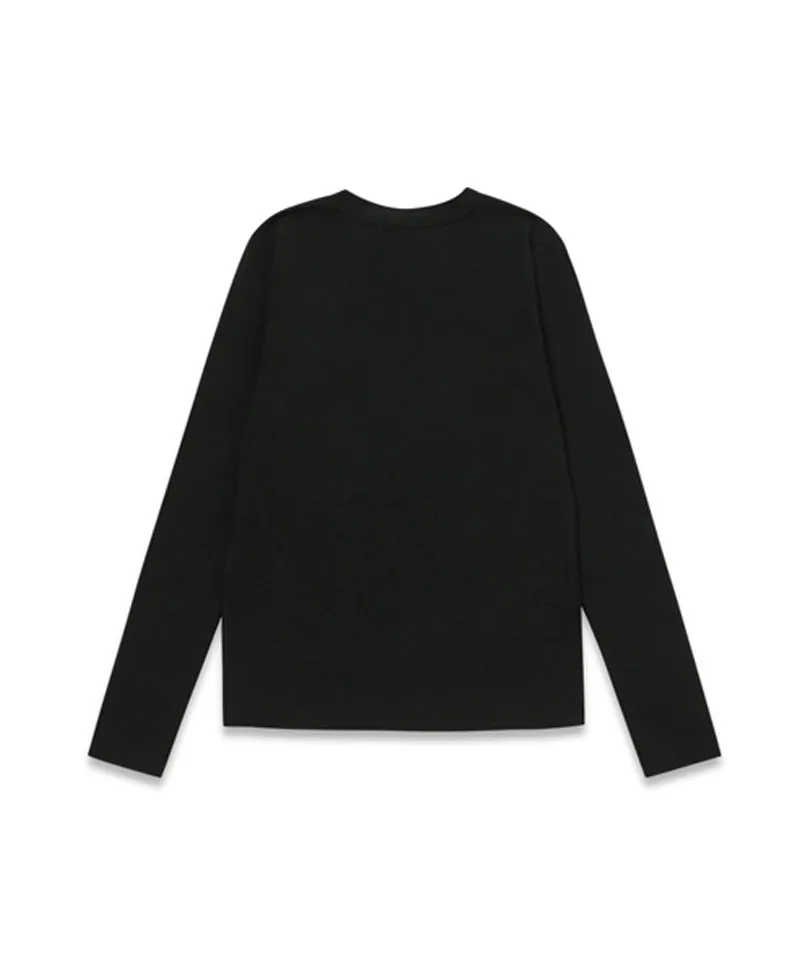 MACKY Golf: Basic Spring Inner T-Shirt - Black