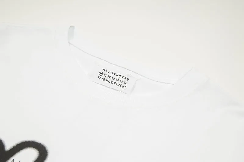 Maison Margiela Digital Letters T-Shirts