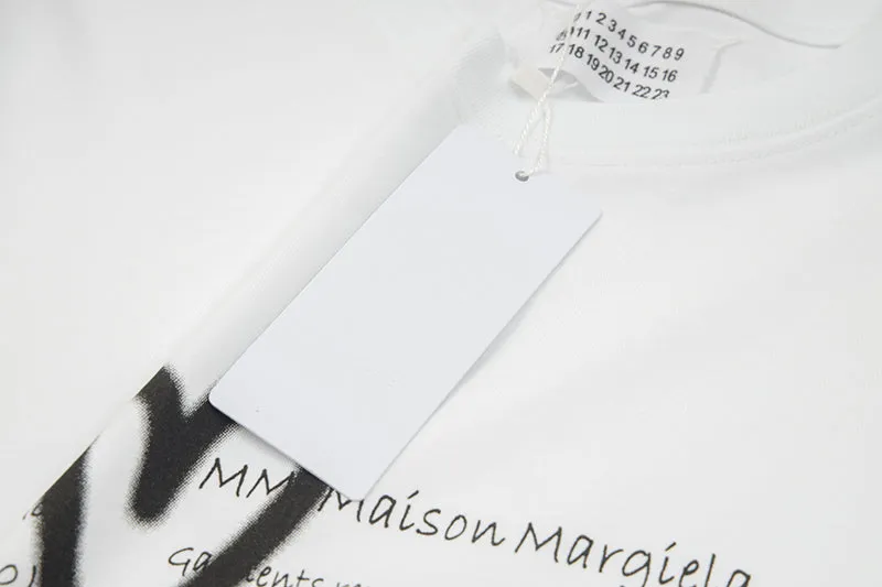 Maison Margiela Digital Letters T-Shirts