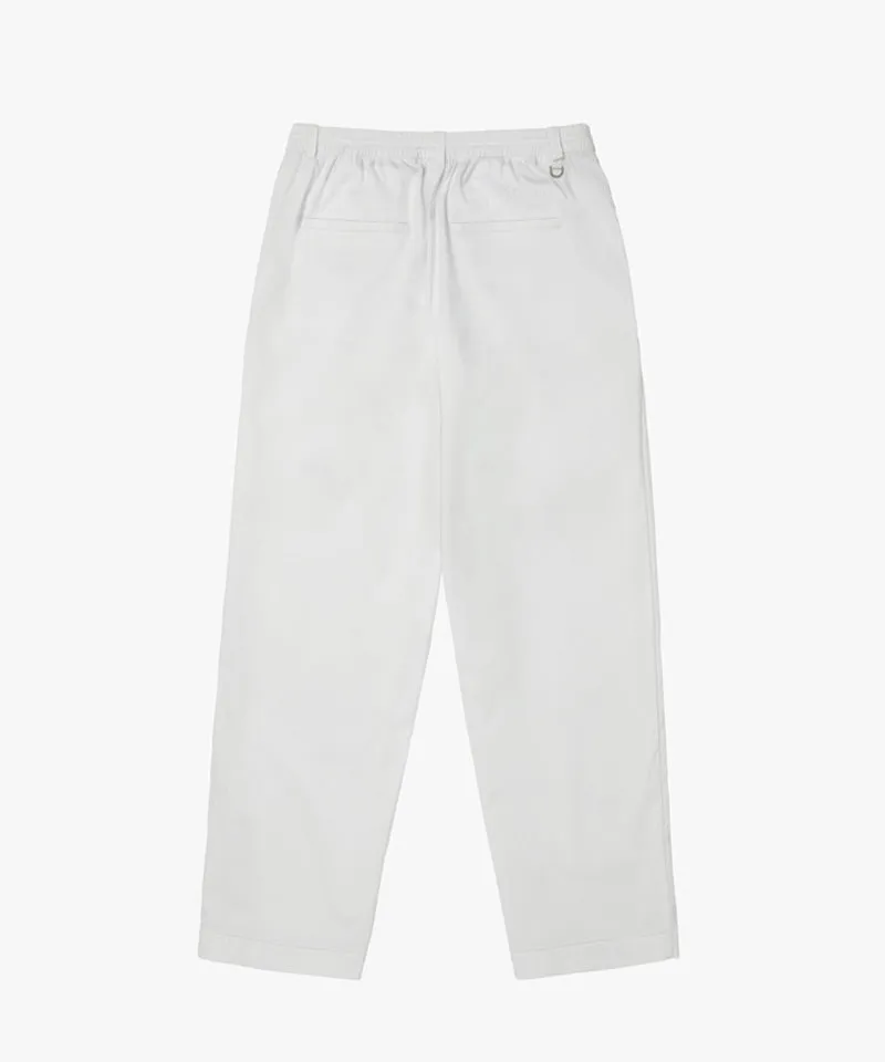 MCC Two Tuck Tapered Pants - White