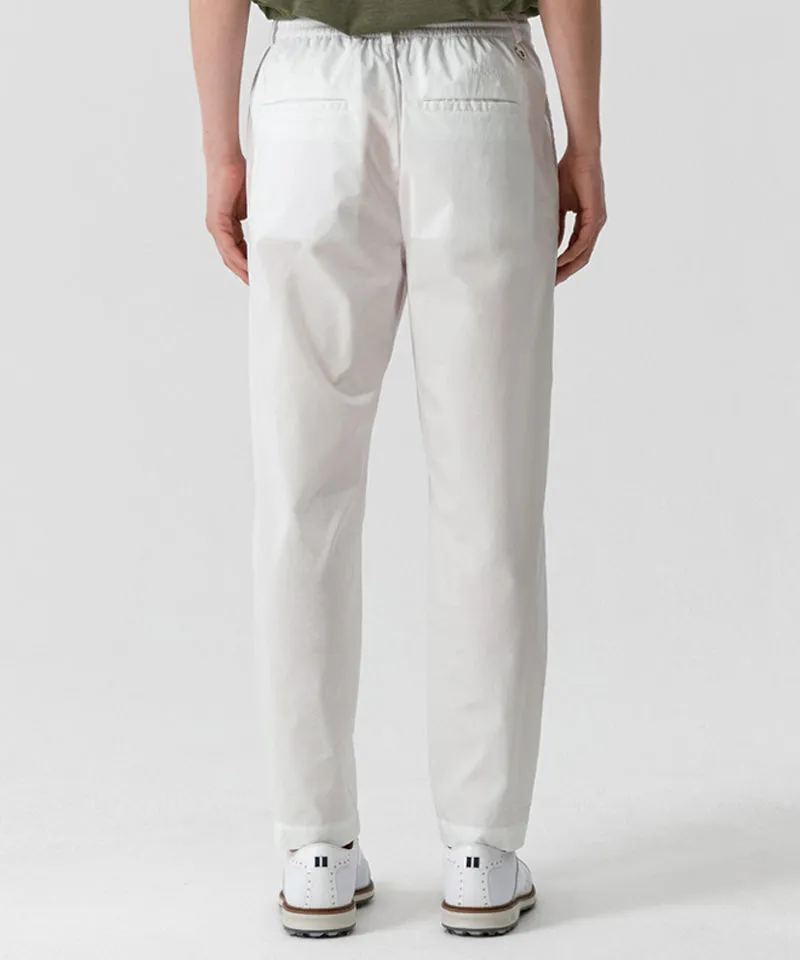 MCC Two Tuck Tapered Pants - White