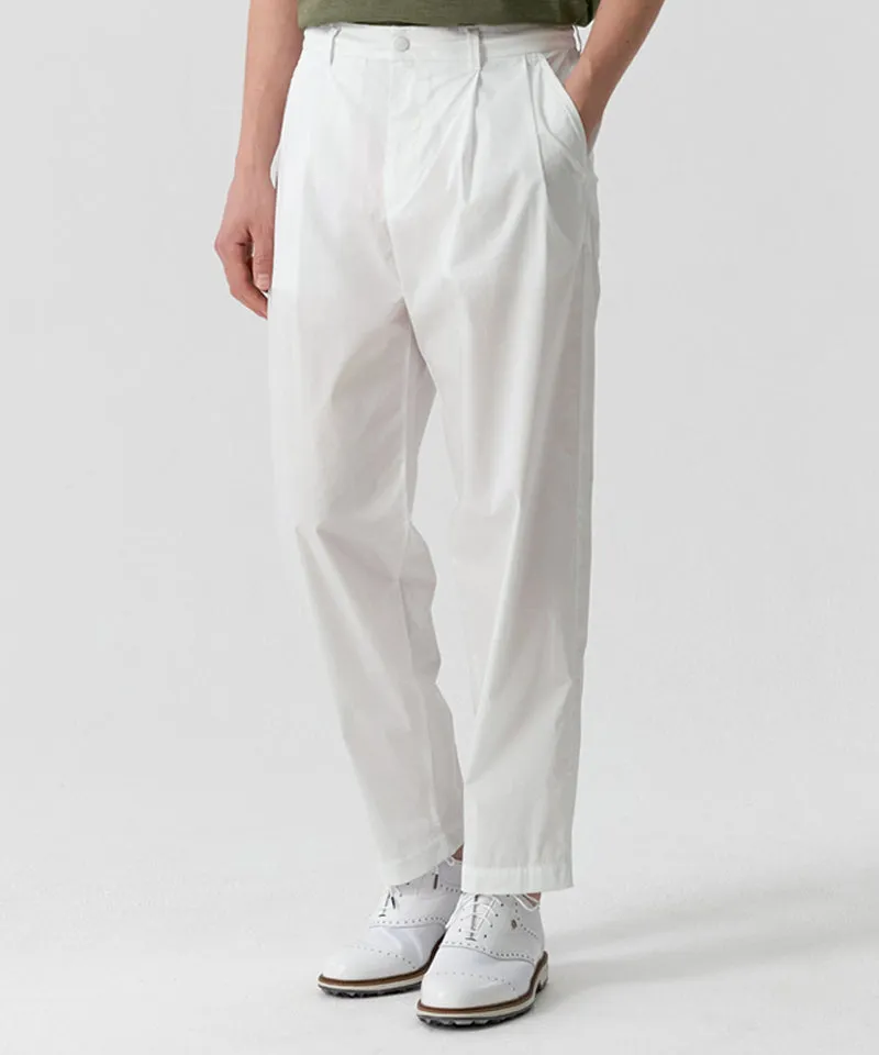 MCC Two Tuck Tapered Pants - White