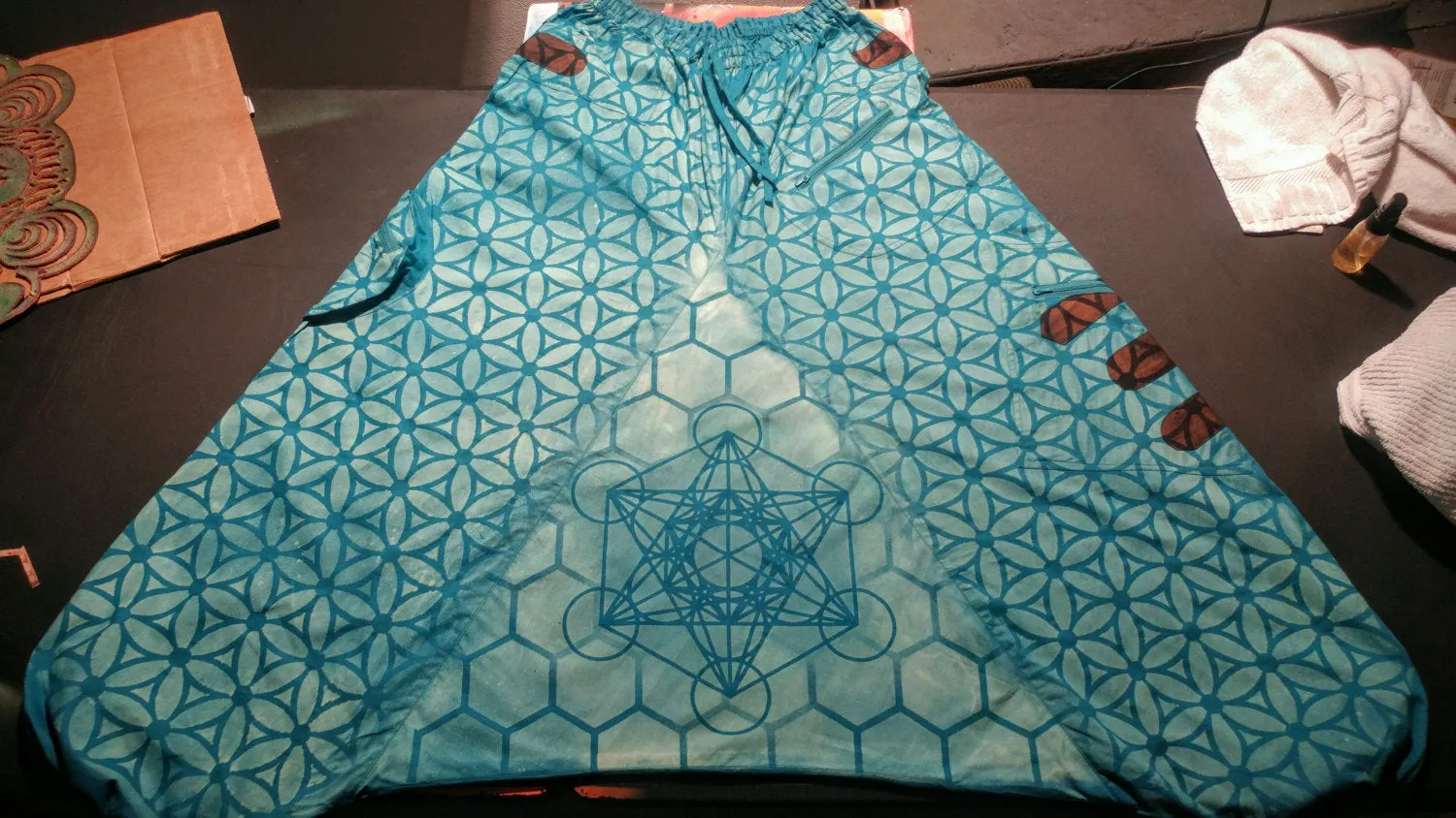 Metatron's Cube Harem Pants
