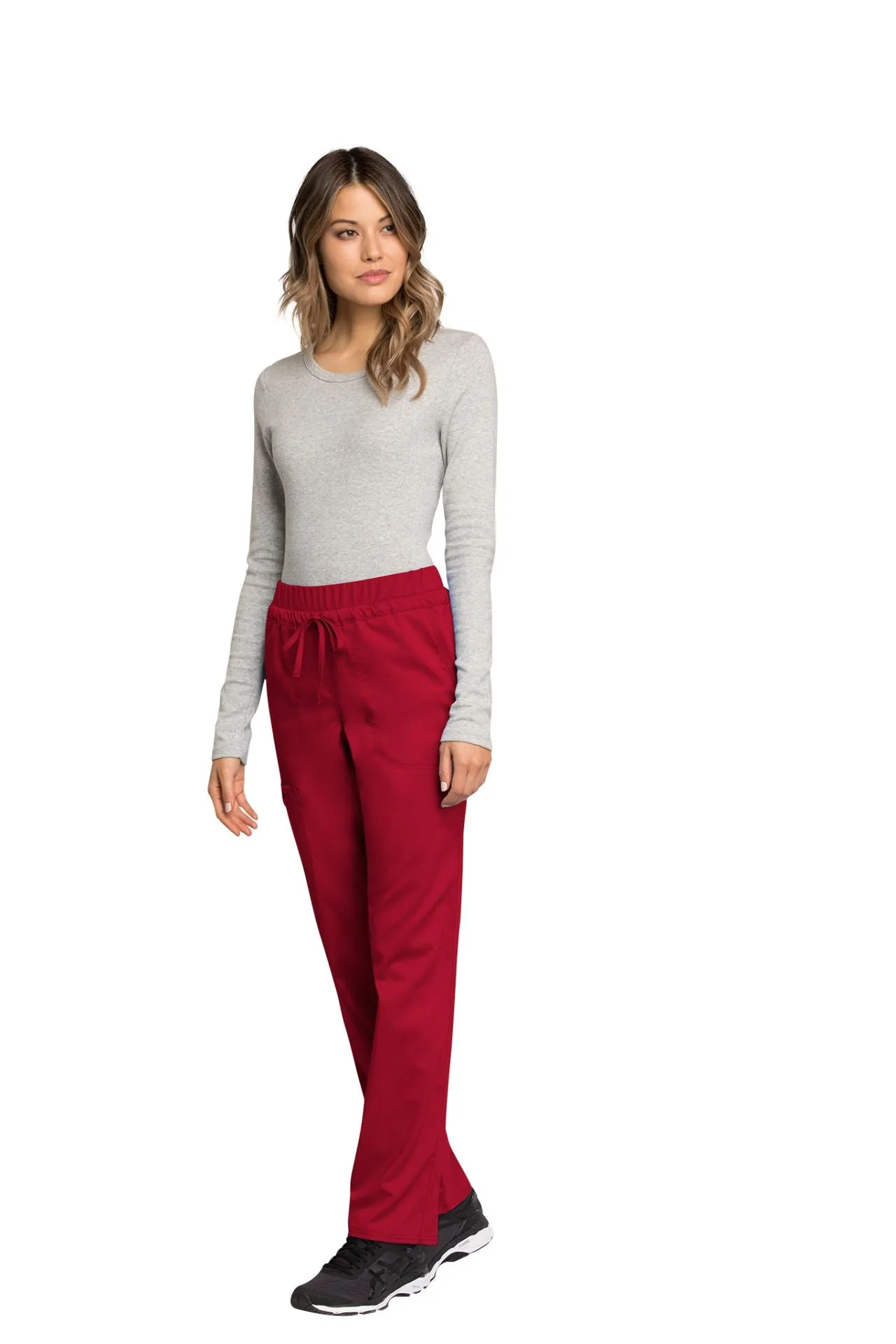 Mid Rise Drawstring Cargo Pant