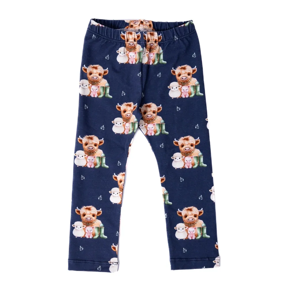 Mini Farm Animals Leggings | Cotswold Baby Co