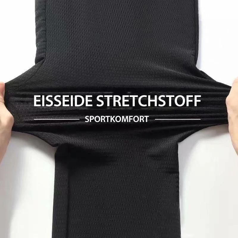Männer Eisseide Fitness Elastische Hose