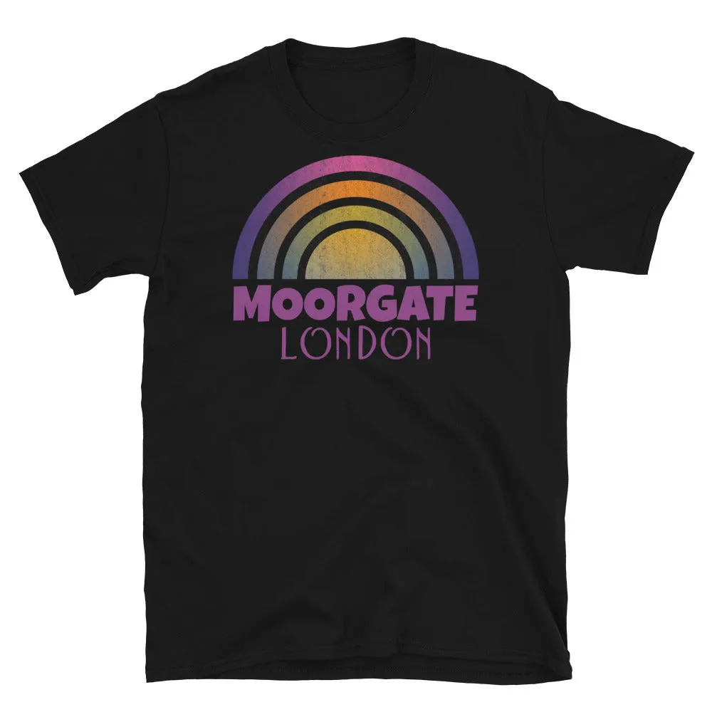 Moorgate London Retrowave Graphic T-Shirt