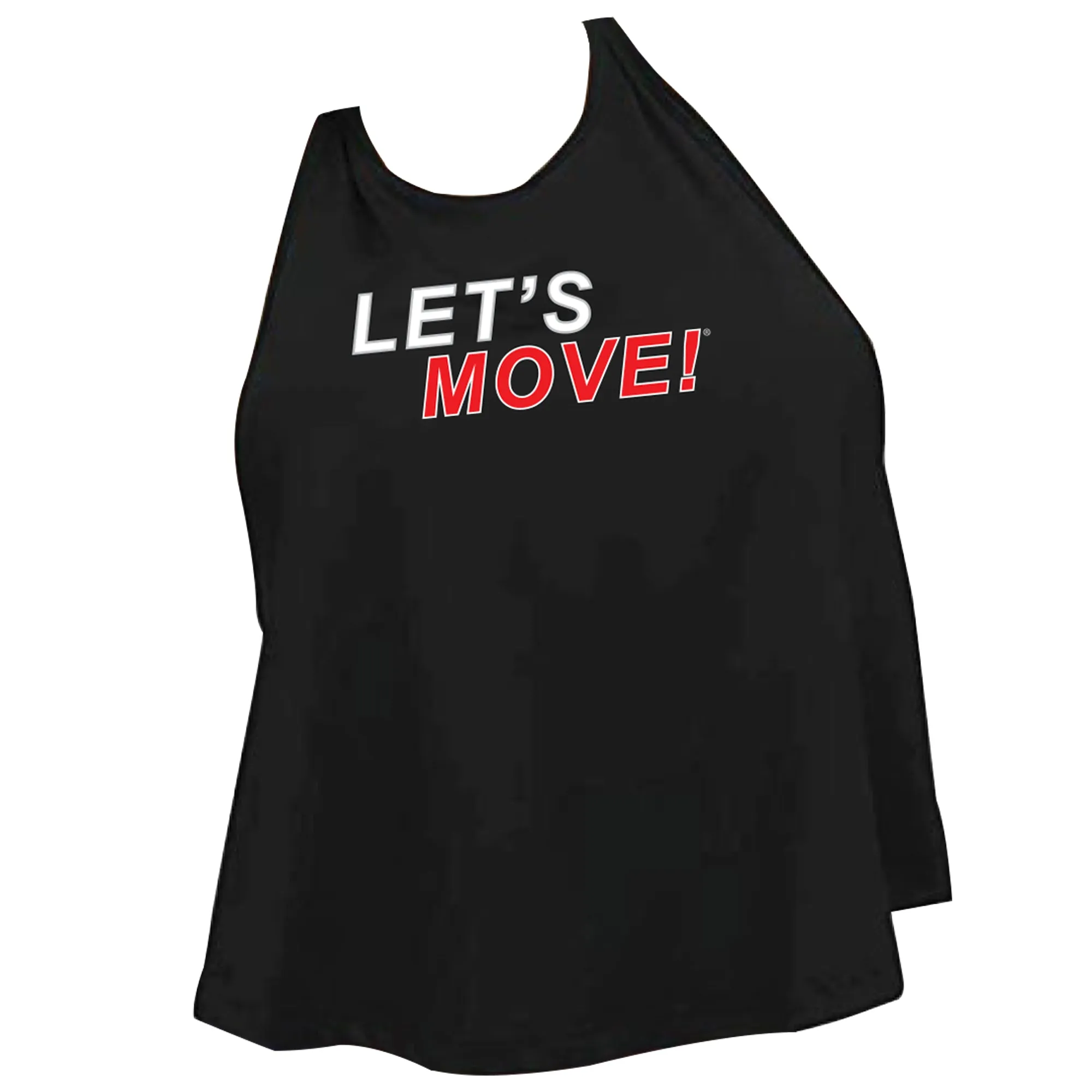 MOSSA Women's LET'S MOVE! STKWRO Mippo Racerback Cropped Tank